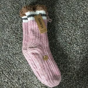 Born Sherpa lined slipper socks
